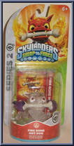 Fire Bone Hot Dog (Clear Purple) from Skylanders - Swap Force - Basic Series manufactured by Activision [Front]