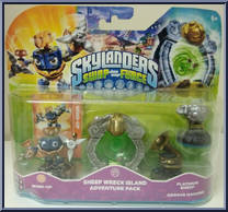 Sheep Wreck Island from Skylanders - Swap Force - Adventure Packs manufactured by Activision [Front]