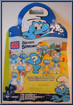 Farmer Smurf from Smurfs - Blind Packs manufactured by Mega Bloks [Front]