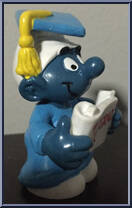 #1 Grad Smurf from Smurfs - Basic Series manufactured by Peyo [Loose]