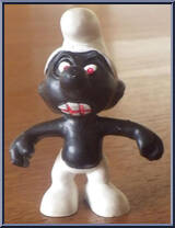 Angry Smurf Action Figure