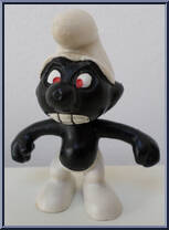 Angry Smurf Action Figure