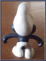 Angry Smurf from Smurfs - Basic Series manufactured by Peyo [Loose]