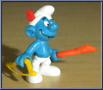 Archer Smurf Action Figure