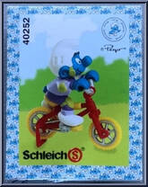 BMX Biker Smurf from Smurfs - Super Smurfs manufactured by Peyo [Front]