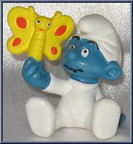 Baby Smurf (Butterfly) Action Figure