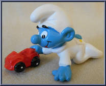 Baby Smurf (Car) Action Figure