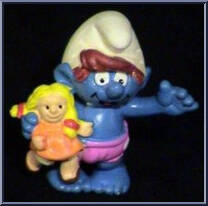 Baby Smurf with Doll Action Figure
