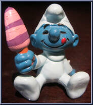 Baby Smurf (Ice Cream) Action Figure