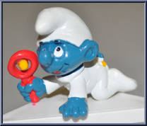 Baby Smurf (Rattle) Action Figure