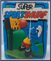 Basketball Smurf from Smurfs - Super Smurfs manufactured by Peyo [Front]
