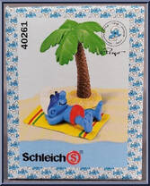 Beach Holiday Smurf from Smurfs - Super Smurfs manufactured by Peyo [Front]