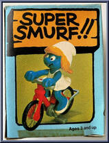 Bicycle Smurfette from Smurfs - Super Smurfs manufactured by Peyo [Front]
