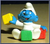 Baby Smurf (Blocks) Action Figure