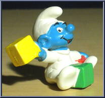 Baby Smurf (Blocks) from Smurfs - Baby Smurfs manufactured by Peyo [Loose]