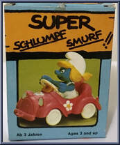 Car Smurfette from Smurfs - Super Smurfs manufactured by Peyo [Front]