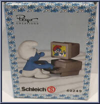 Computer Smurf from Smurfs - Super Smurfs manufactured by Peyo [Front]