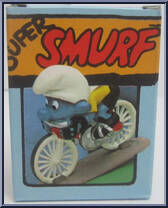 Cyclist Smurf from Smurfs - Super Smurfs manufactured by Peyo [Front]