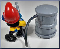 Fireman Smurf from Smurfs - Super Smurfs manufactured by Peyo [Loose]
