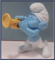 Harmony Smurf Action Figure