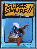 Helicopter Smurf from Smurfs - Super Smurfs manufactured by Peyo [Front]