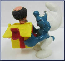 Jokey Smurf Trick Box from Smurfs - Super Smurfs manufactured by Peyo [Loose]