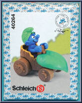 Leaf Car Smurf from Smurfs - Super Smurfs manufactured by Peyo [Front]