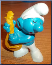 Lute Smurf Action Figure
