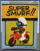 Motocross Smurf from Smurfs - Super Smurfs manufactured by Peyo [Front]