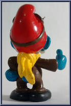 Papa Smurf (Pilot) from Smurfs - Papa Smurfs manufactured by Peyo [Loose]