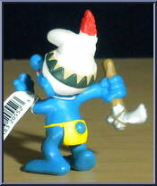 Rain Dancer Smurf from Smurfs - Indians (Native Americans) manufactured by Peyo [Loose]