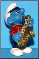 Saxophone Smurf (Blue Pants) Action Figure