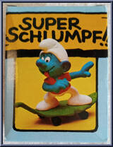 Skateboard Smurf from Smurfs - Super Smurfs manufactured by Peyo [Front]