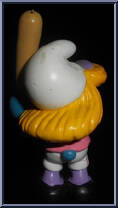 Smurfette (Baseball) from Smurfs - Smurfettes manufactured by Peyo [Loose]