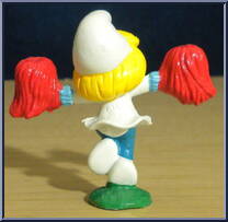 Smurfette (Cheerleader) from Smurfs - Smurfettes manufactured by Peyo [Loose]