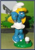 Smurfette (Golf) from Smurfs - Smurfettes manufactured by Peyo [Loose]