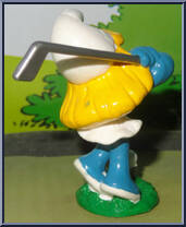 Smurfette (Golf) from Smurfs - Smurfettes manufactured by Peyo [Loose]