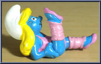 Smurfette (Aerobics) (Laying) from Smurfs - Smurfettes manufactured by Peyo [Loose]