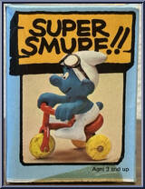 Tricycle Smurf from Smurfs - Super Smurfs manufactured by Peyo [Front]