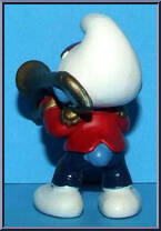 Trombone Brainy Smurf from Smurfs - Music manufactured by Peyo [Loose]