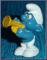 Trumpet Smurf (Standing) Action Figure