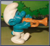 Trumpet Smurf (Walking) Action Figure