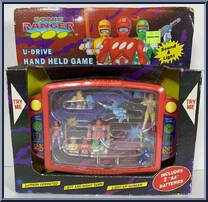 U-Drive Handheld Game (Red) from Sonic Ranger - Games manufactured by Soma [Front]