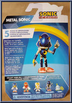 Metal Sonic from Sonic the Hedgehog - Mini manufactured by Jakks Pacific [Back]