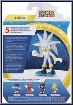 Modern Silver from Sonic the Hedgehog - Mini manufactured by Jakks Pacific [Back]