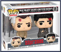 Paulie "Walnuts" Gualtieri & Christopher Moltisanti from Sopranos - Pop! Sets manufactured by Funko [Front]