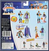 Tasmanian Devil & The Brow from Space Jam - A New Legacy - On Court Rivals manufactured by Moose Toys [Back]