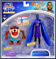 Tasmanian Devil & The Brow from Space Jam - A New Legacy - On Court Rivals manufactured by Moose Toys [Front]