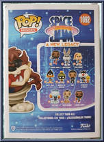 Taz (Flocked) from Space Jam - Pop! Vinyl Figures manufactured by Funko [Back]