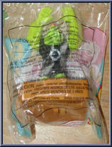 Monstar from Space Jam - Puzzle Base manufactured by McDonald's [Back]